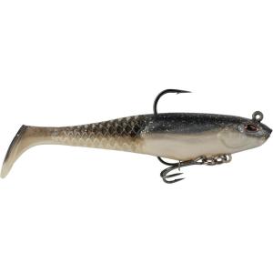 Berkley PowerBait Saltwater Pre-Rigged Cullshad Fishing Soft Bait(Black Shad)