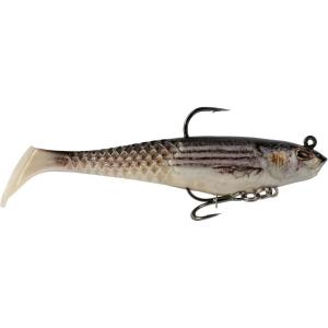 Berkley PowerBait Saltwater Pre-Rigged Cullshad Fishing Soft Bait(Mullet)