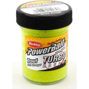 Berkley PowerBait Trout Fishing Dough Bait(Chartreuse – Glitter)