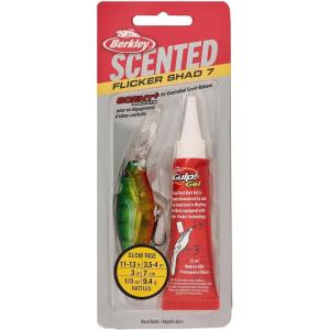 Berkley Scented Flicker Shad Fishing Hard Bait(Flashy Perch)