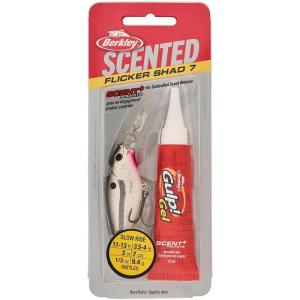 Berkley Scented Flicker Shad Fishing Hard Bait(Pearl White)