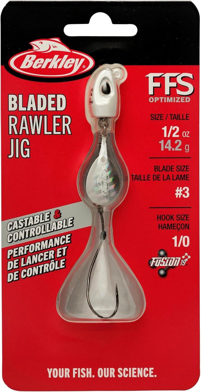 imageBerkley Bladed Rawler JigPearl White