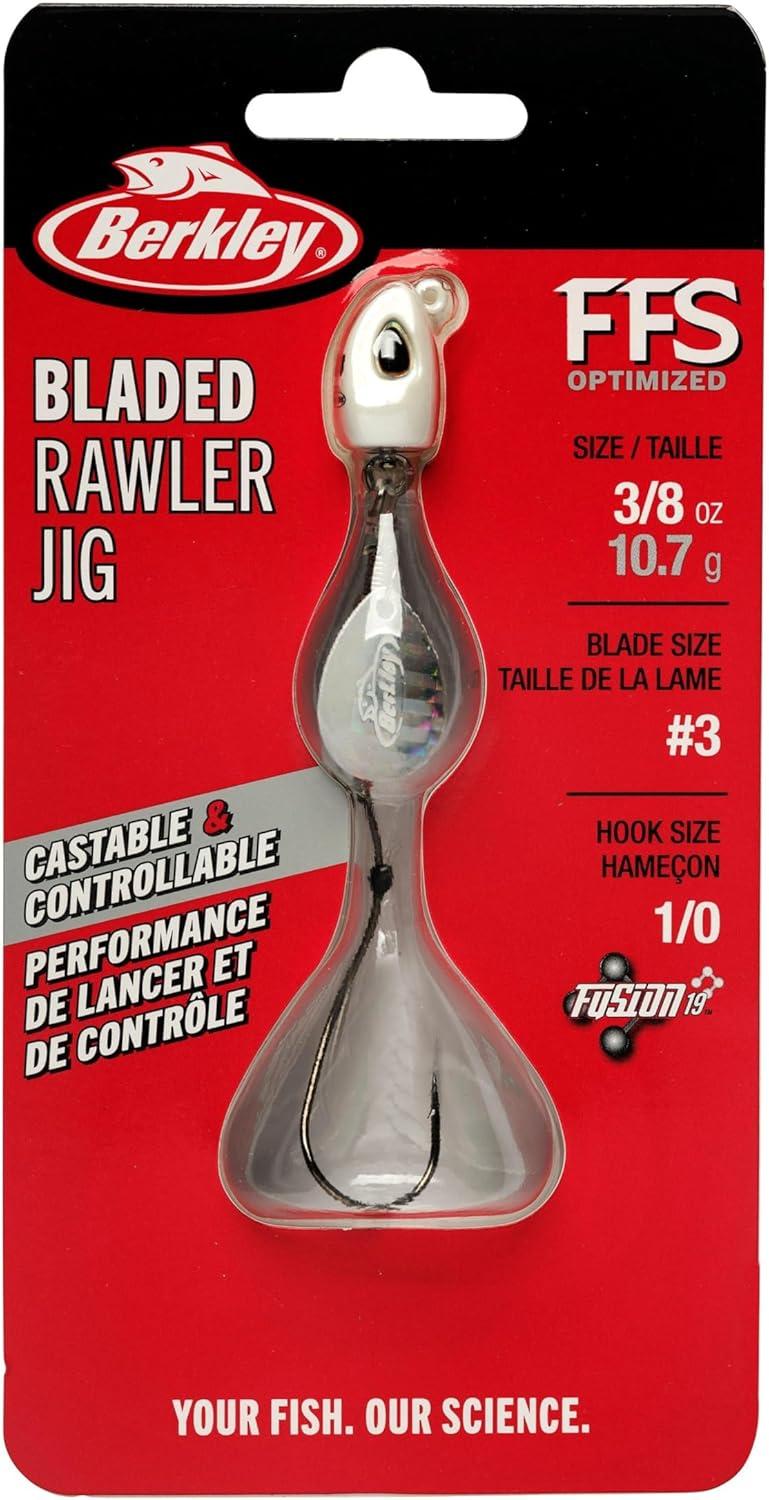 imageBerkley Bladed Rawler JigPearl White