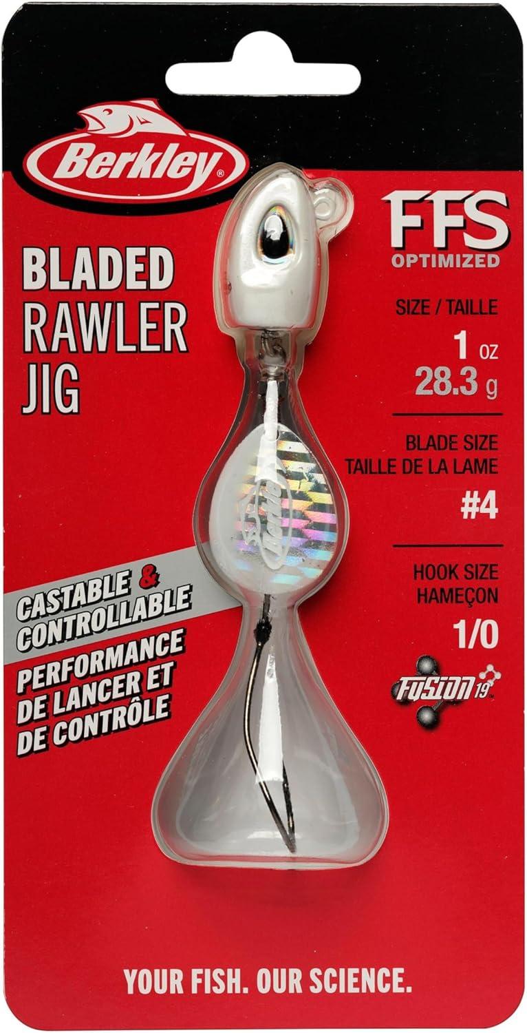 imageBerkley Bladed Rawler JigPearl White