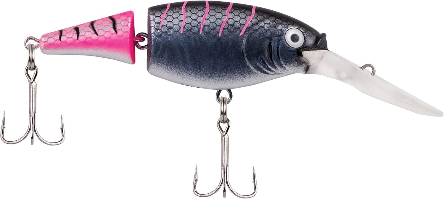 imageBerkley Flicker Shad Jointed Fishing Hard BaitFiretail MF Black Cougar