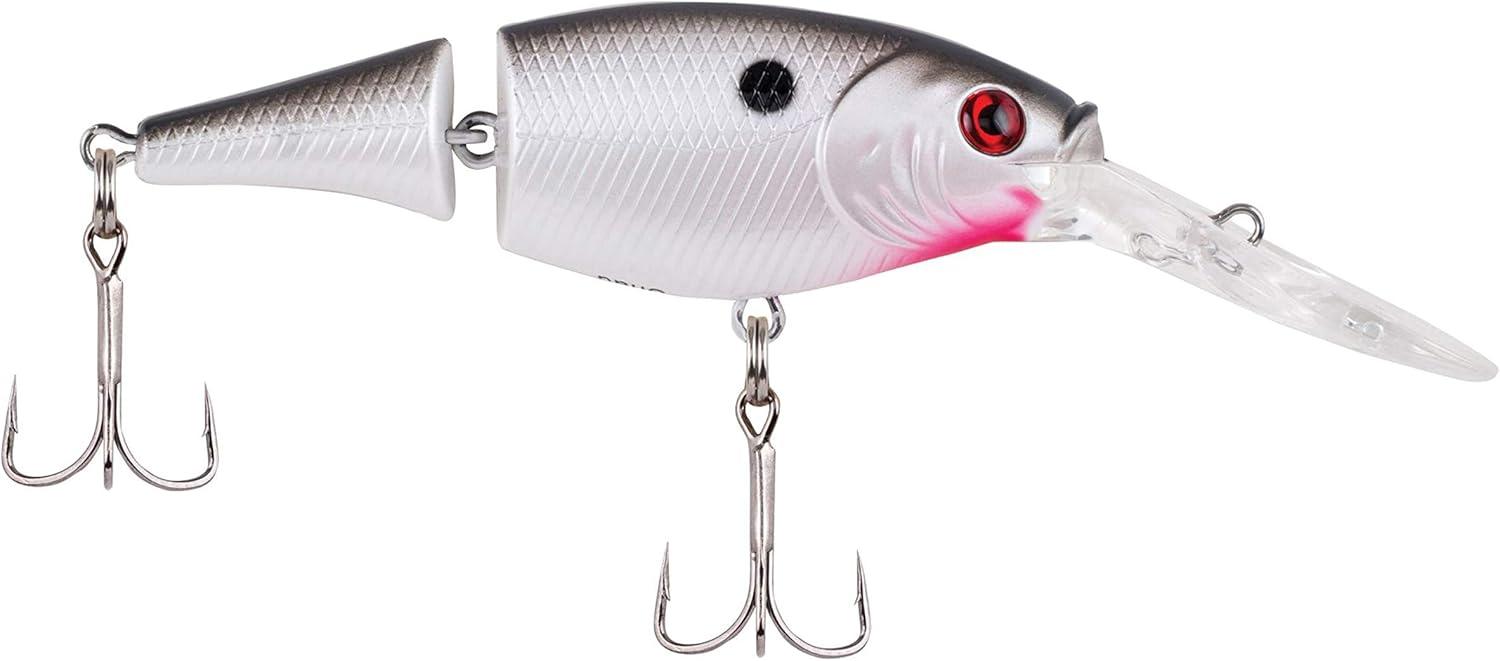 imageBerkley Flicker Shad Jointed Fishing Hard BaitPearl White