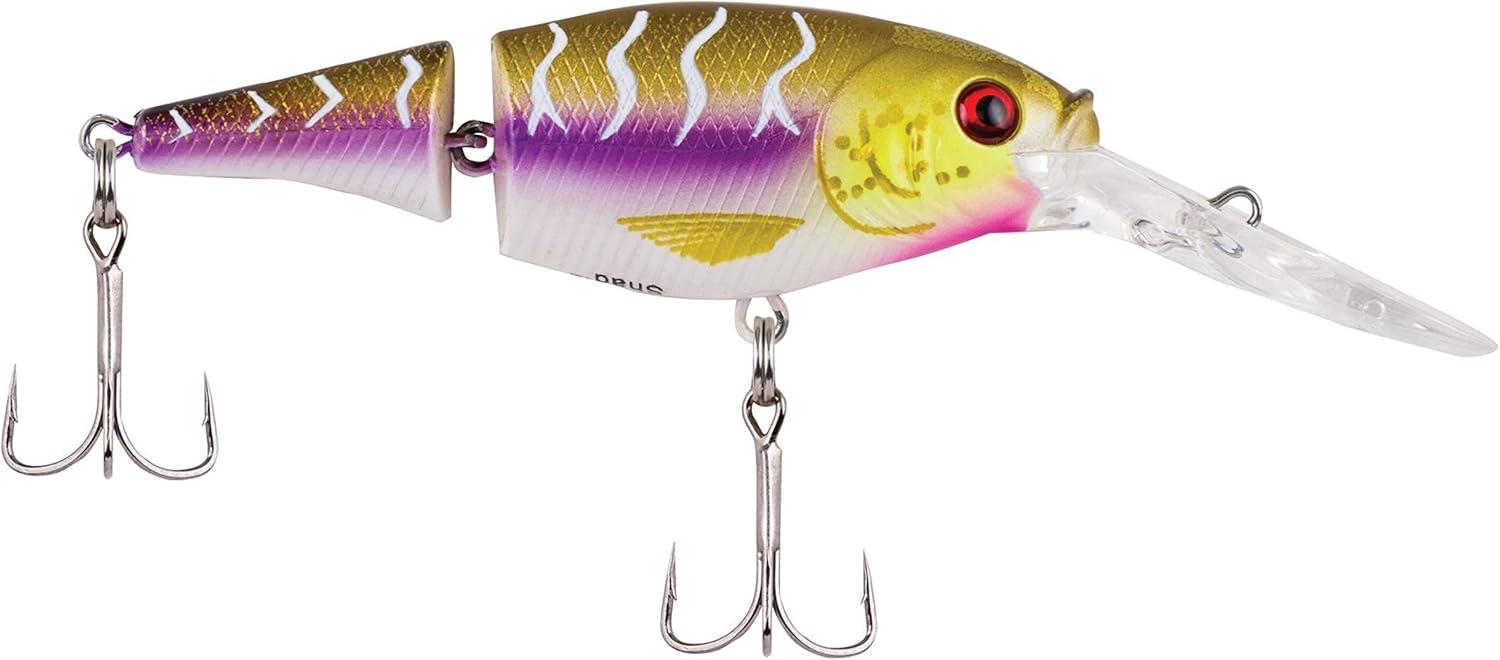 imageBerkley Flicker Shad Jointed Fishing Hard BaitPurple Tiger