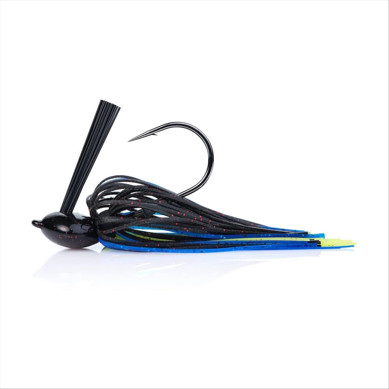 imageBerkley Flipping Fishing JigsBlack Blue Chartreuse
