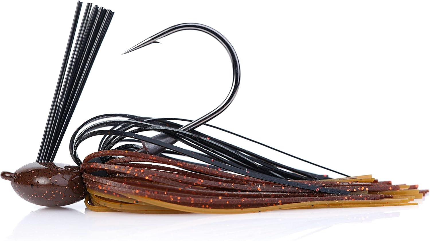 imageBerkley Flipping Fishing JigsBlack Brown Amber