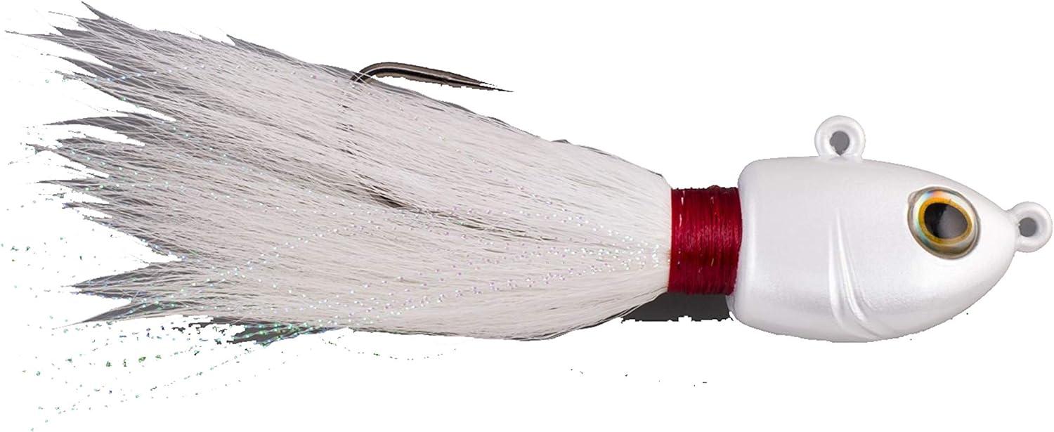 imageBerkley Fusion19 Bucktail JigsWhite Glow