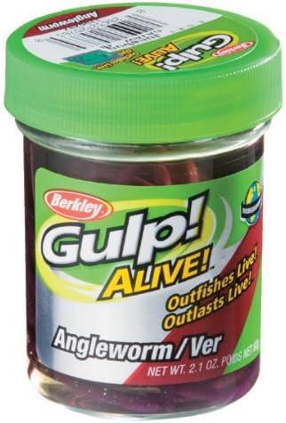 imageBerkley Gulp Alive Angle Worm Redworm 1 Inch
