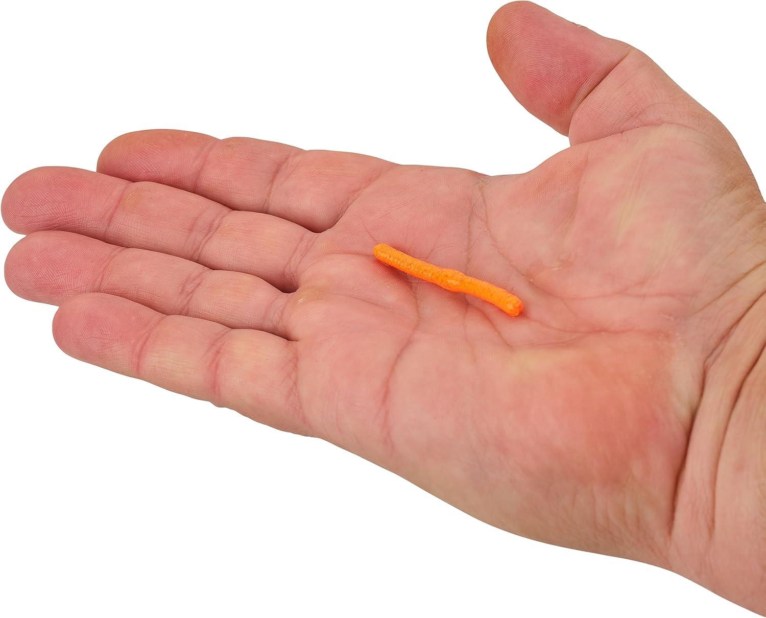 imageBerkley Gulp Alive Fat Floating Trout Worm Fishing Soft BaitFluorescent Orange