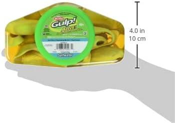 imageBerkley Gulp Alive Swimming Mullet Saltwater Fishing Soft BaitChartreuse
