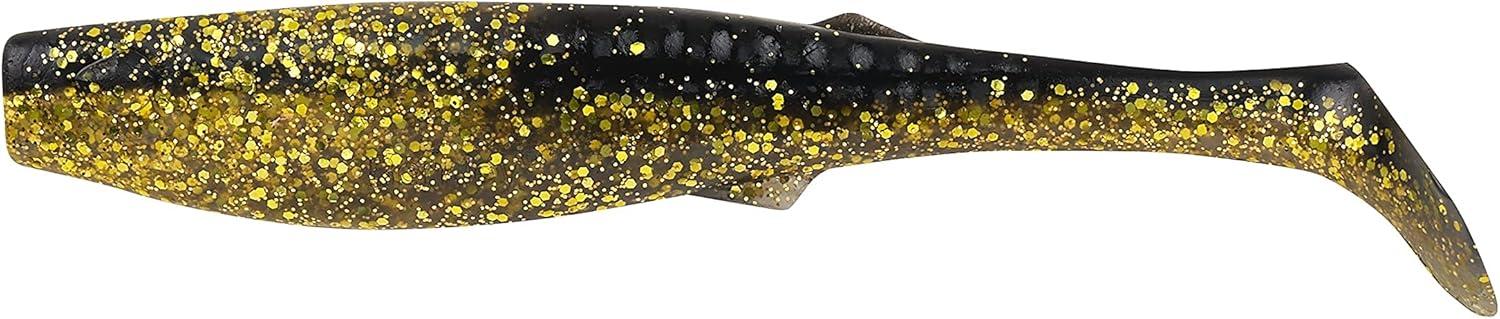 imageBerkley Gulp Paddleshad Fishing Soft BaitBlack Gold