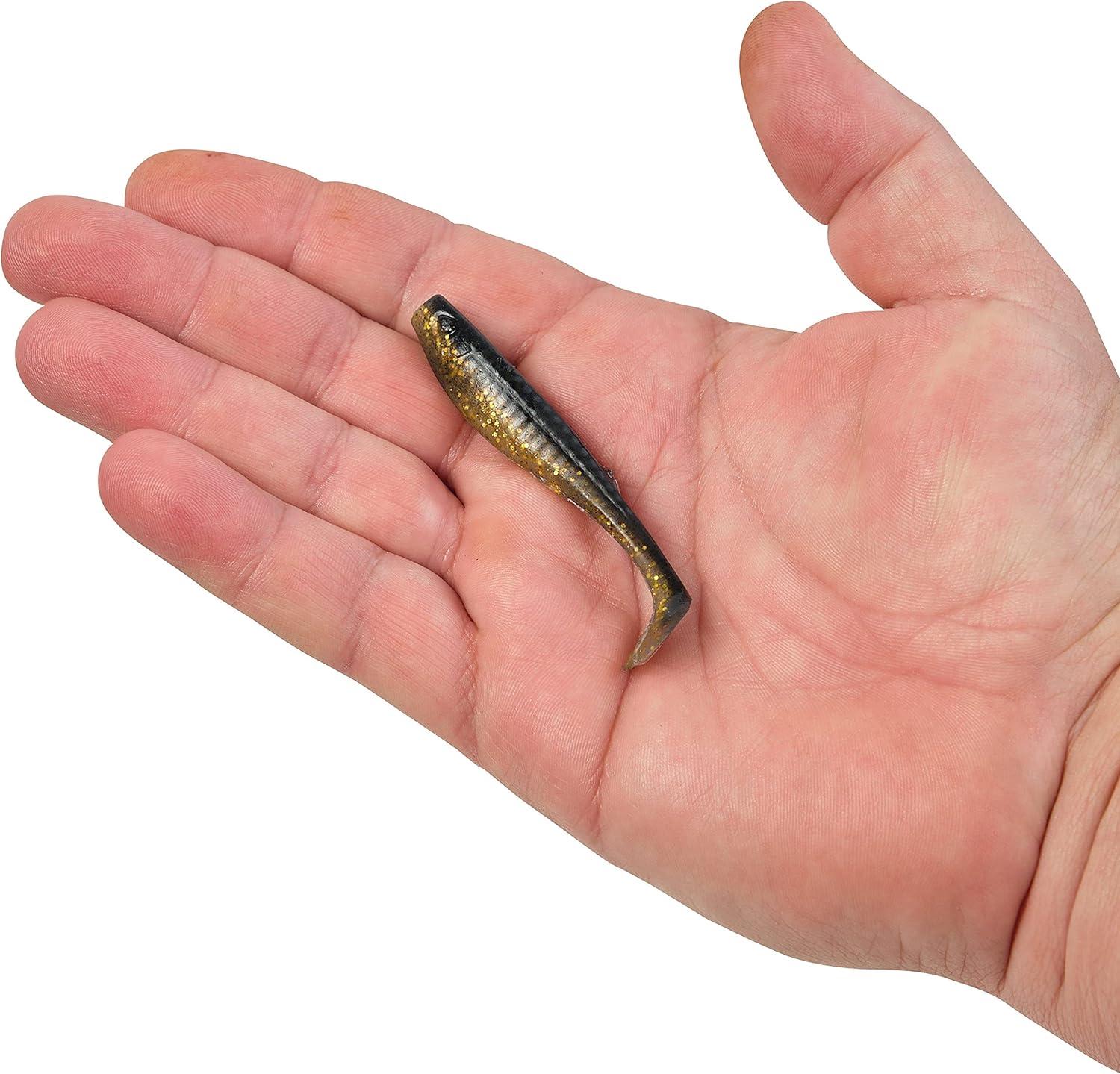 imageBerkley Gulp Paddleshad Fishing Soft BaitBlack Gold