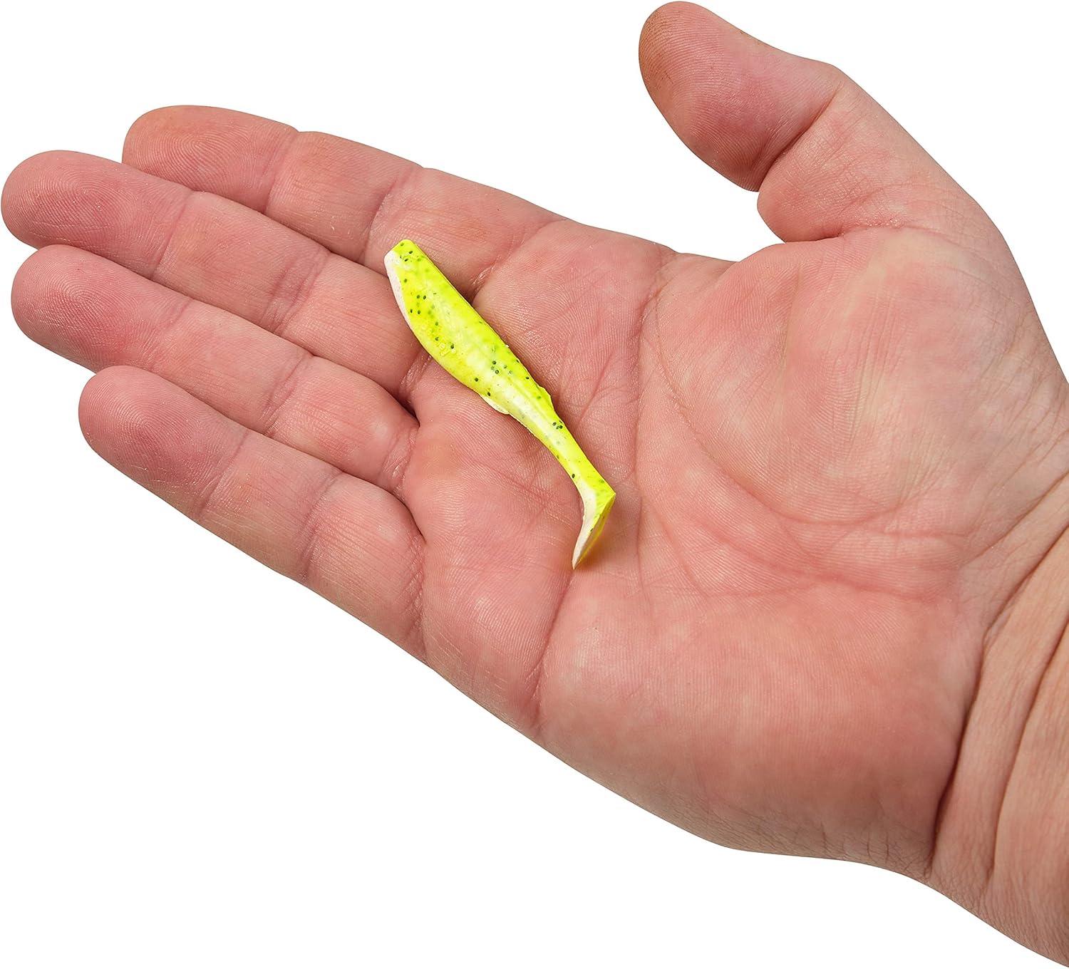imageBerkley Gulp Paddleshad Fishing Soft BaitChartreuse Pepper Neon