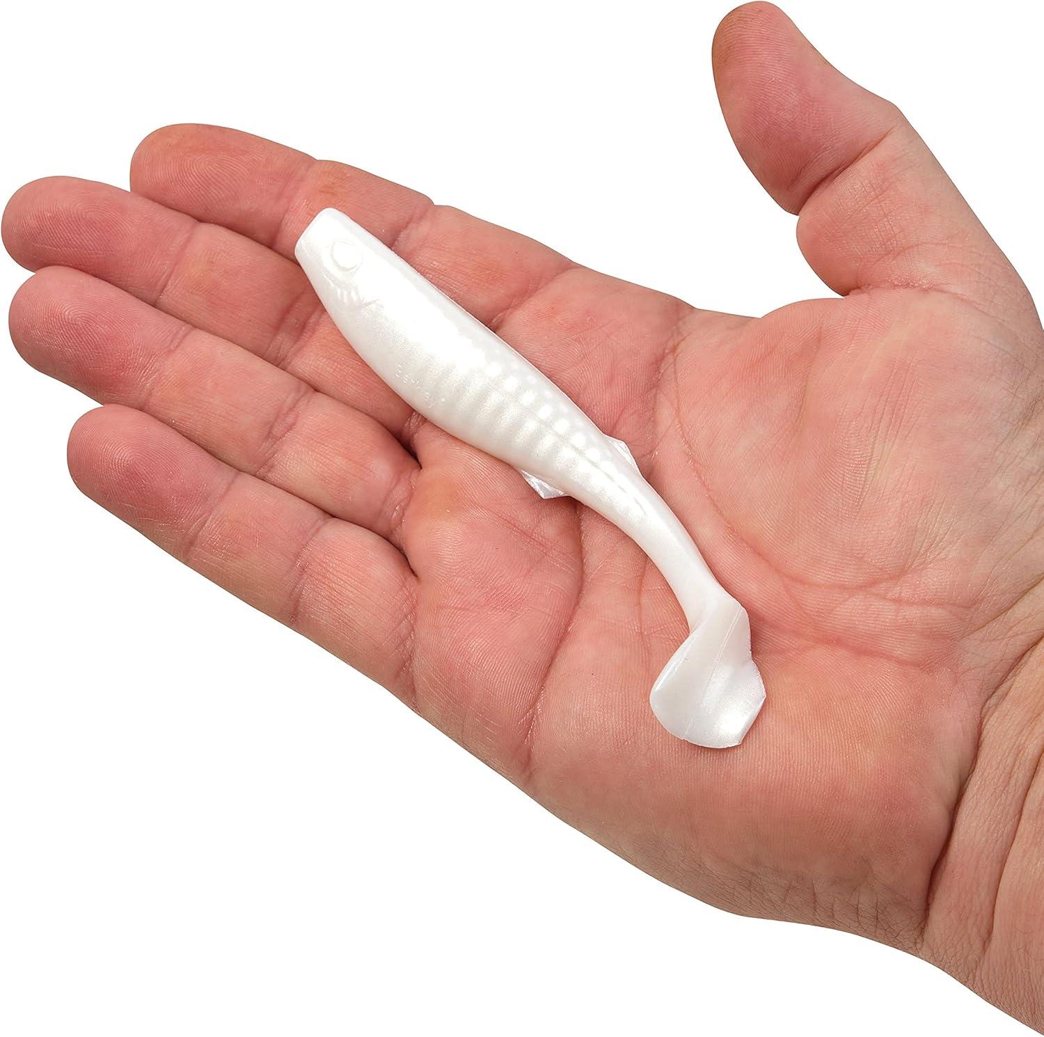 imageBerkley Gulp Paddleshad Fishing Soft BaitPearl White