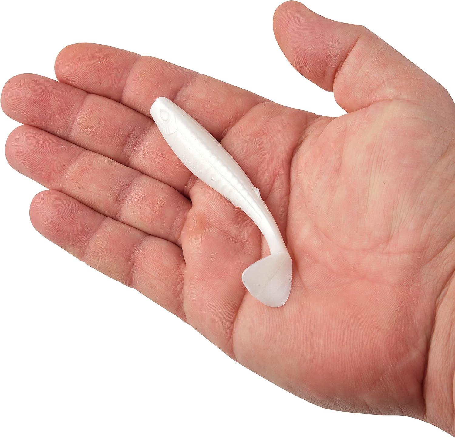 imageBerkley Gulp Paddleshad Fishing Soft BaitPearl White