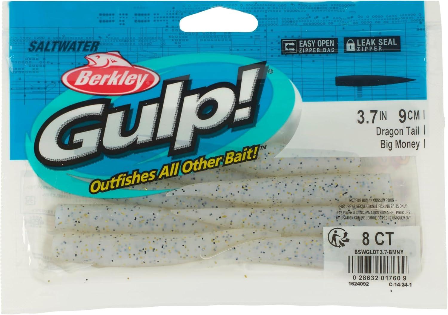 imageBerkley Gulp Saltwater Dragon Tail Fishing Soft BaitBig Money