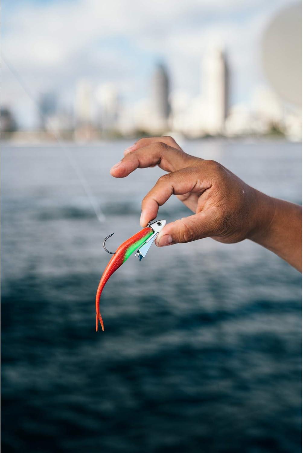 imageBerkley Gulp Saltwater Jerk Shad Fishing Soft BaitNuclear Chicken