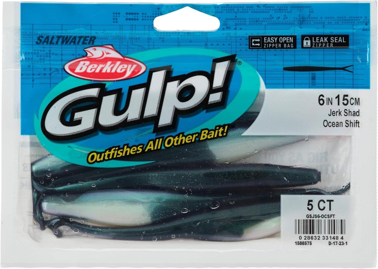 imageBerkley Gulp Saltwater Jerk Shad Fishing Soft BaitOcean Shift
