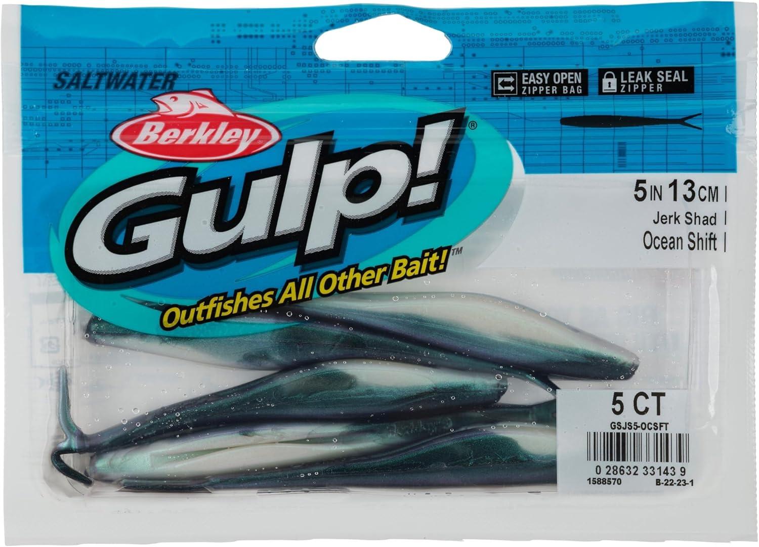 imageBerkley Gulp Saltwater Jerk Shad Fishing Soft BaitOcean Shift