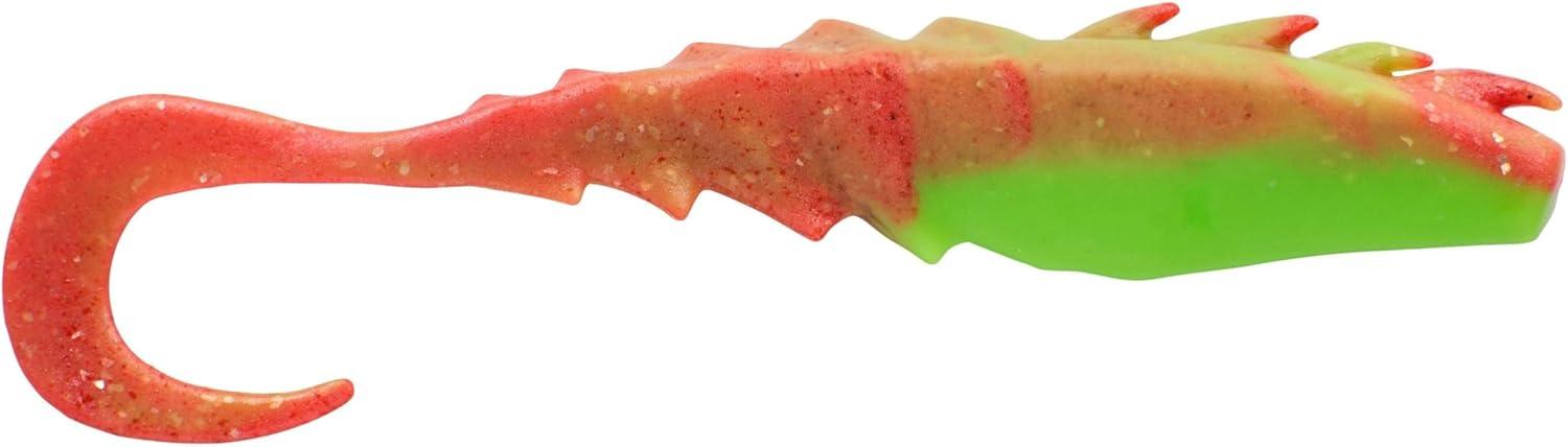 imageBerkley Gulp Saltwater Nemesis Prawn Curl TailNuclear Chicken