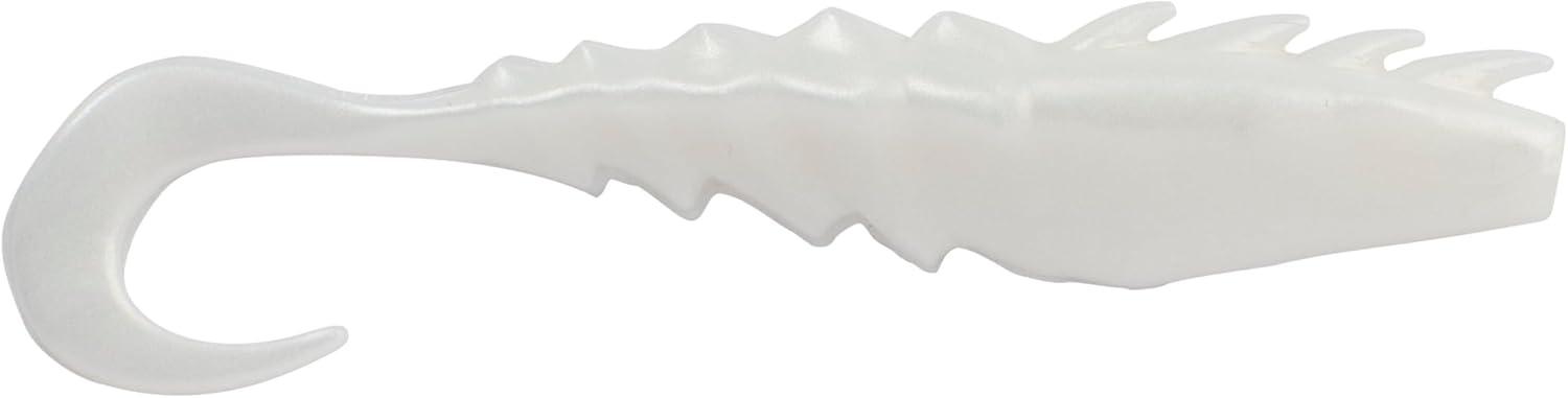 imageBerkley Gulp Saltwater Nemesis Prawn Curl TailPearl White