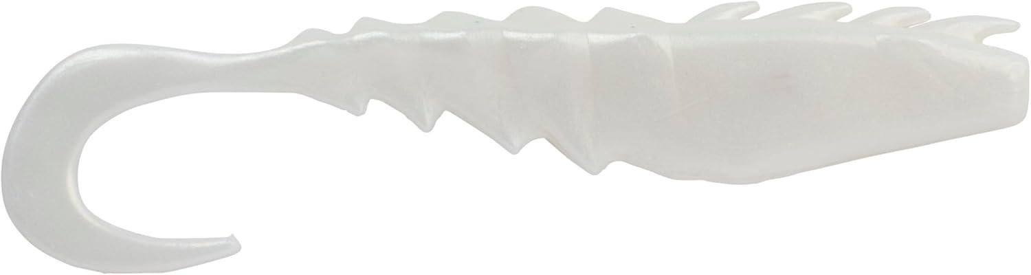 imageBerkley Gulp Saltwater Nemesis Prawn Curl TailPearl White