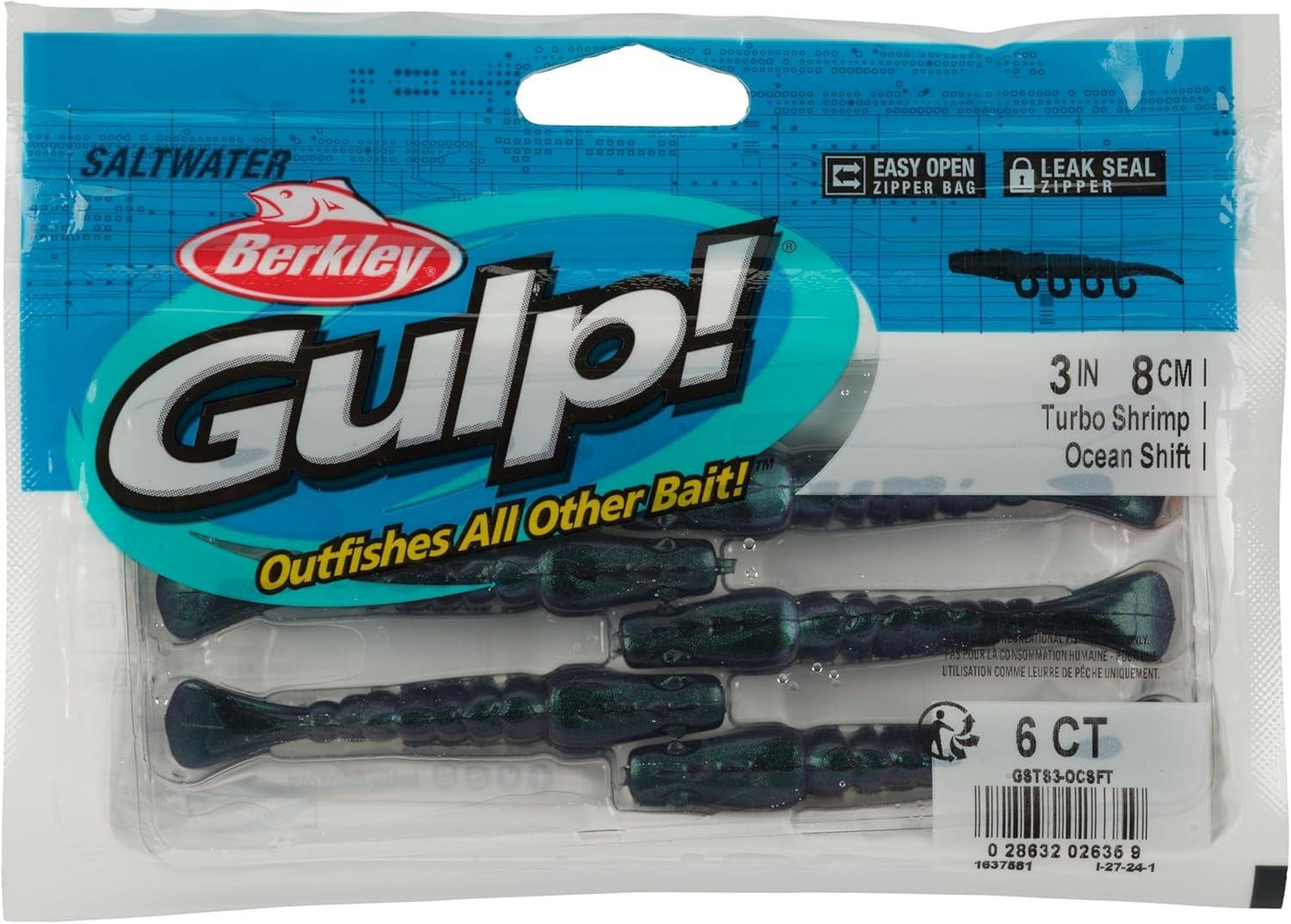 imageBerkley Gulp Saltwater Turbo ShrimpOcean Shift