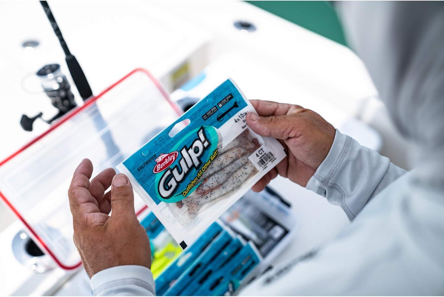 imageBerkley Gulp Shrimp Saltwater Fishing Soft BaitNew Penny Fleck