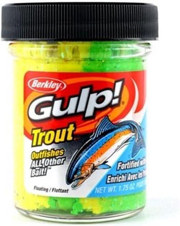 imageBerkley Gulp Trout Fishing Dough BaitRainbow Candy
