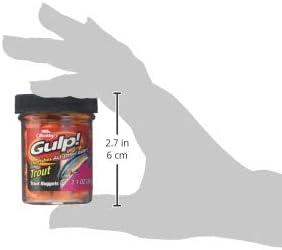 imageBerkley Gulp Trout Nuggets Orange Pulp 1Ounce