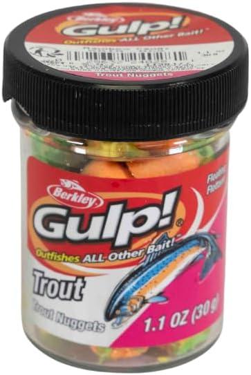 imageBerkley Gulp Trout Nuggets Rainbow Candy 1Ounce