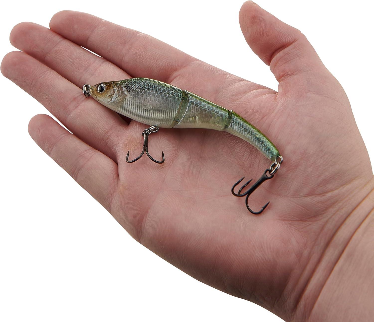 imageBerkley Magic Swimmer Fishing Hard BaitGreenback Ghost