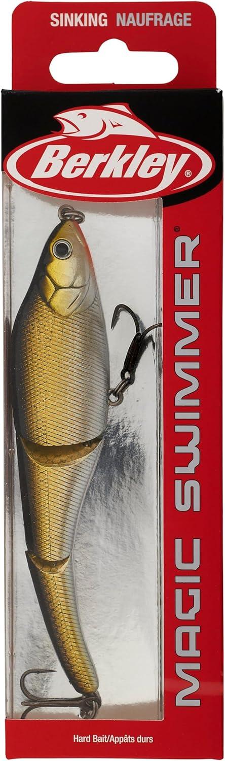 imageBerkley Magic Swimmer Fishing Hard BaitNatural Golden Shiner