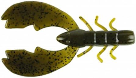imageBerkley PowerBait Chigger Craw Green Pumpkin 4quot 9 Count