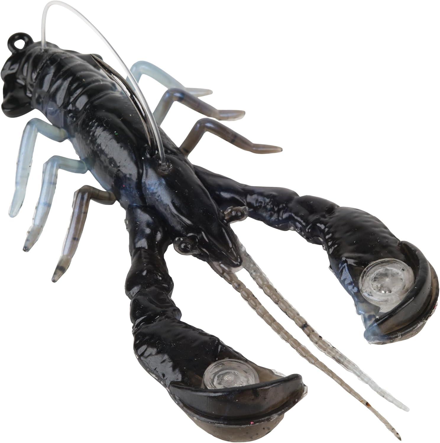 imageBerkley PowerBait Clatter Craw Fishing Soft BaitBlackBlue