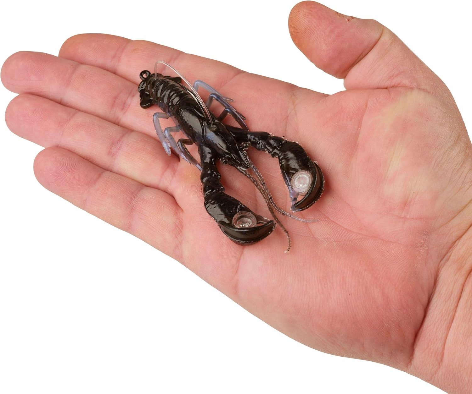imageBerkley PowerBait Clatter Craw Fishing Soft BaitBlackBlue