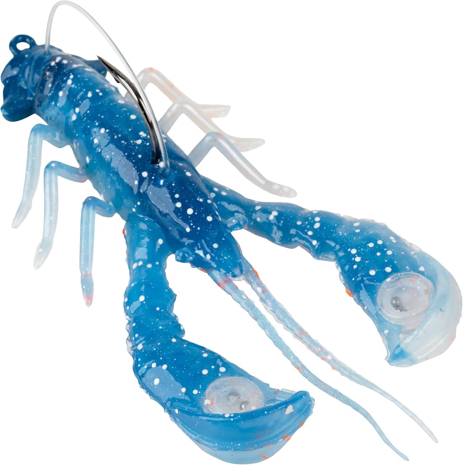 imageBerkley PowerBait Clatter Craw Fishing Soft BaitBlue Malt