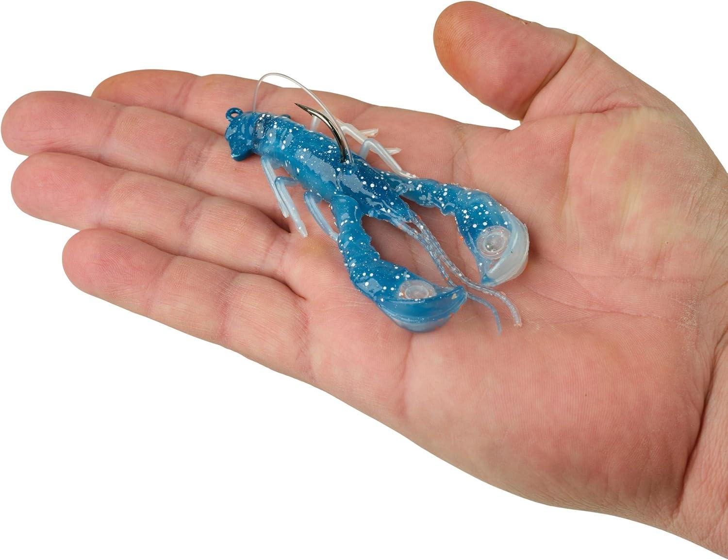 imageBerkley PowerBait Clatter Craw Fishing Soft BaitBlue Malt