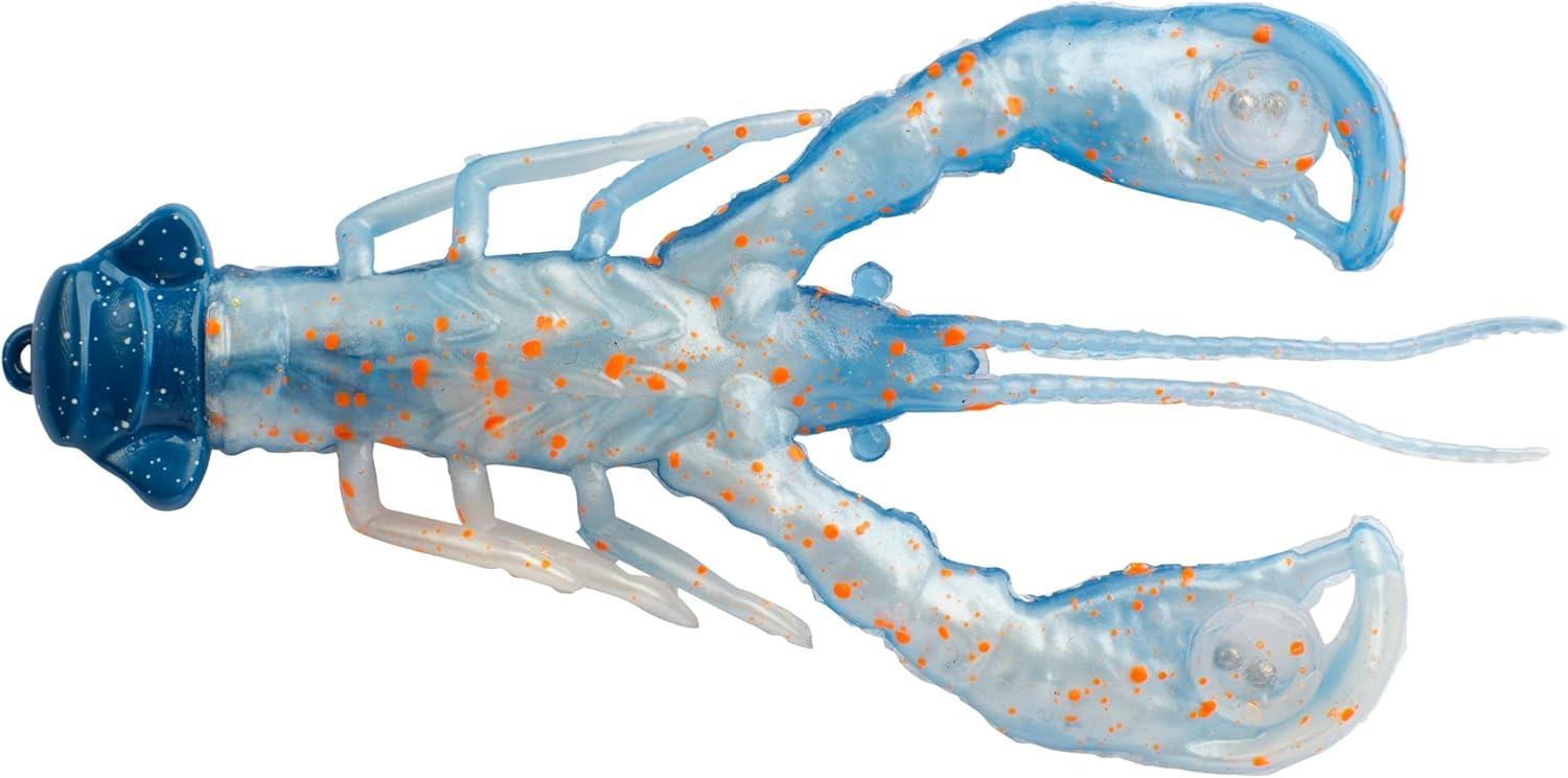 imageBerkley PowerBait Clatter Craw Fishing Soft BaitBlue Malt