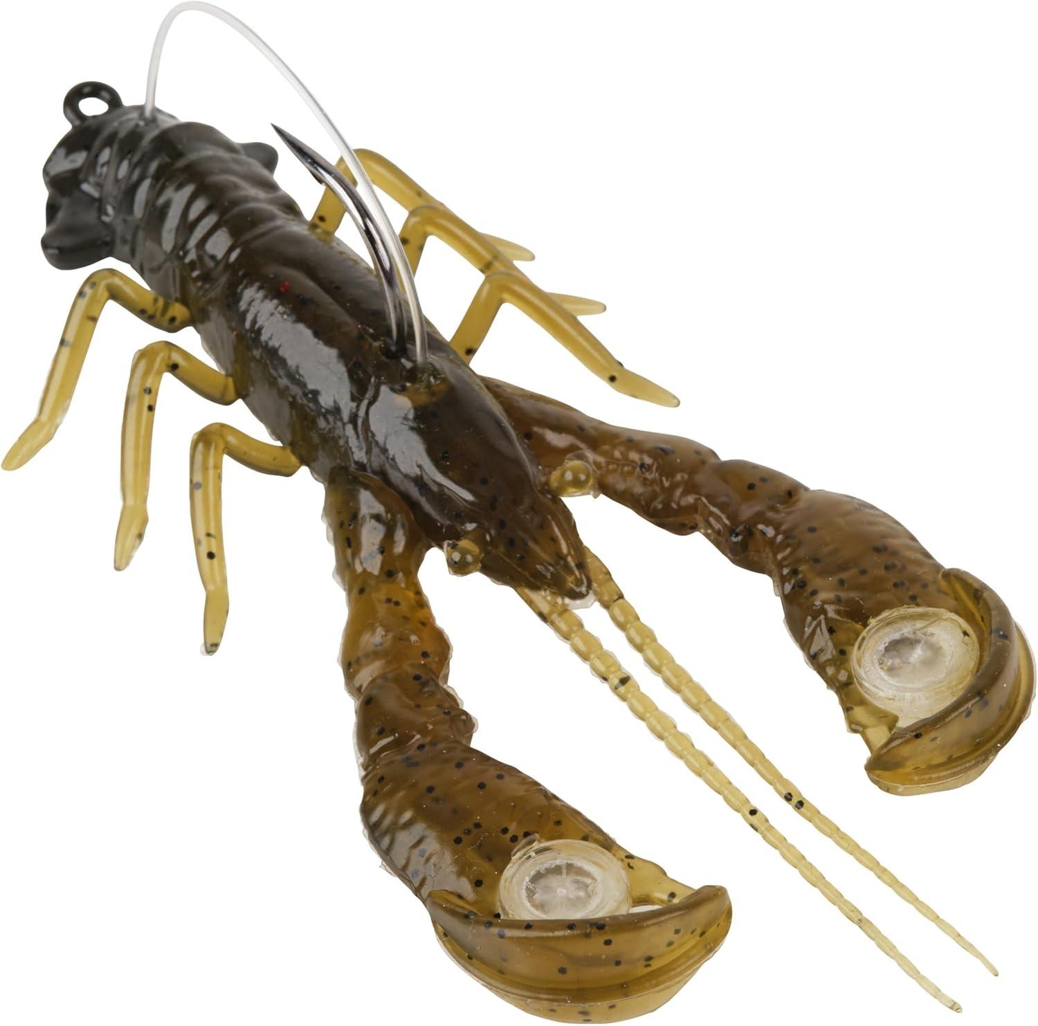 imageBerkley PowerBait Clatter Craw Fishing Soft BaitGreen Pumpkin