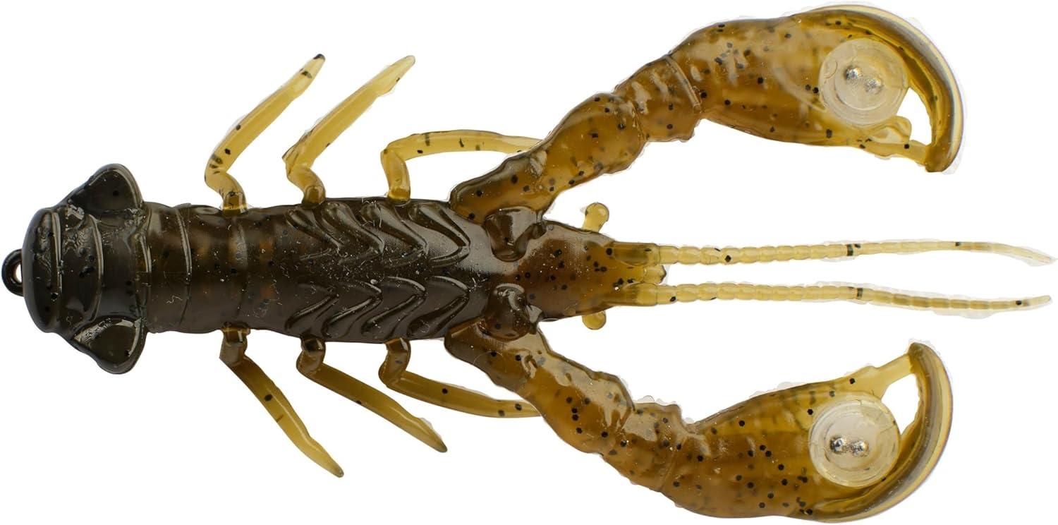 imageBerkley PowerBait Clatter Craw Fishing Soft BaitGreen Pumpkin