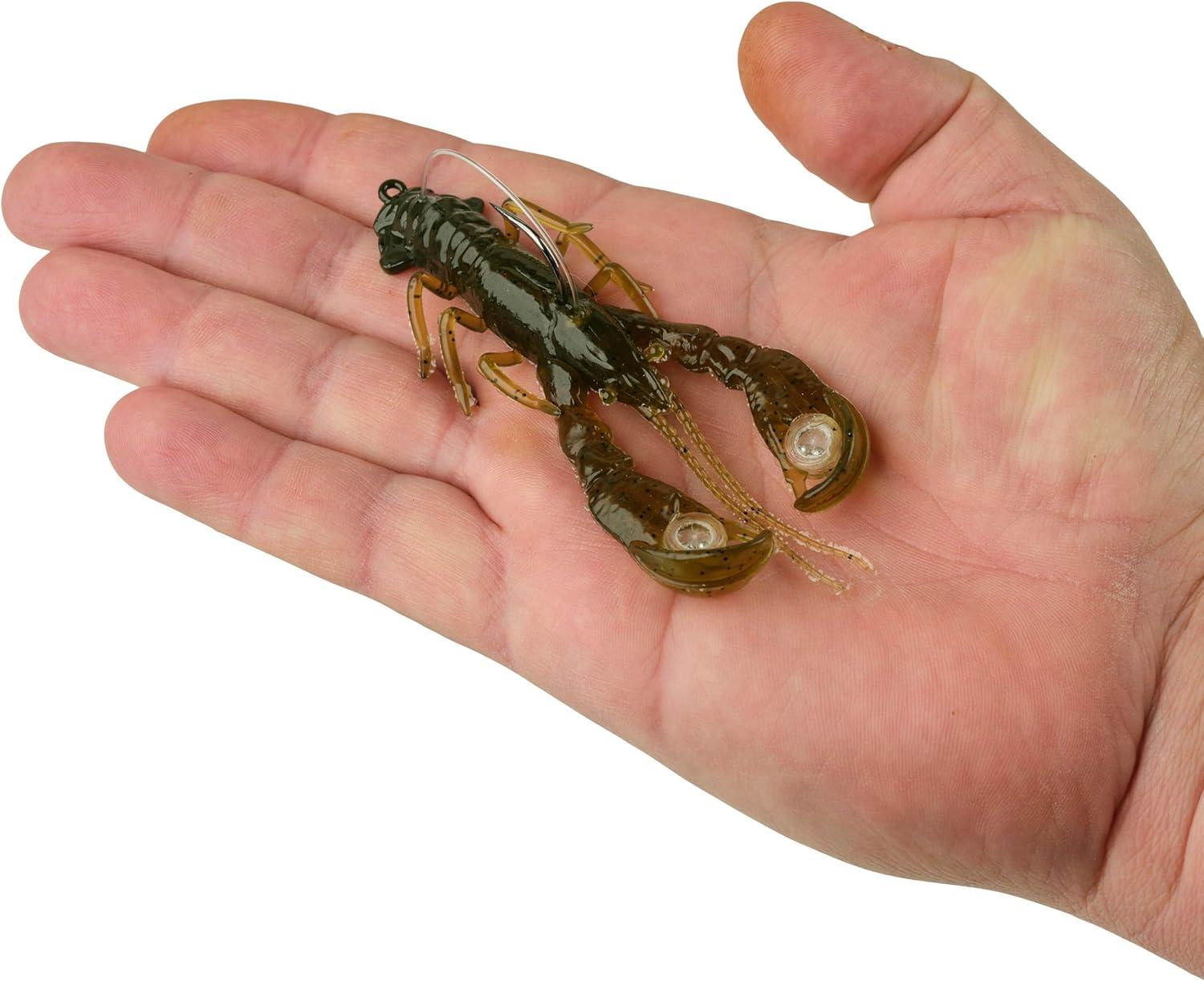 imageBerkley PowerBait Clatter Craw Fishing Soft BaitGreen Pumpkin