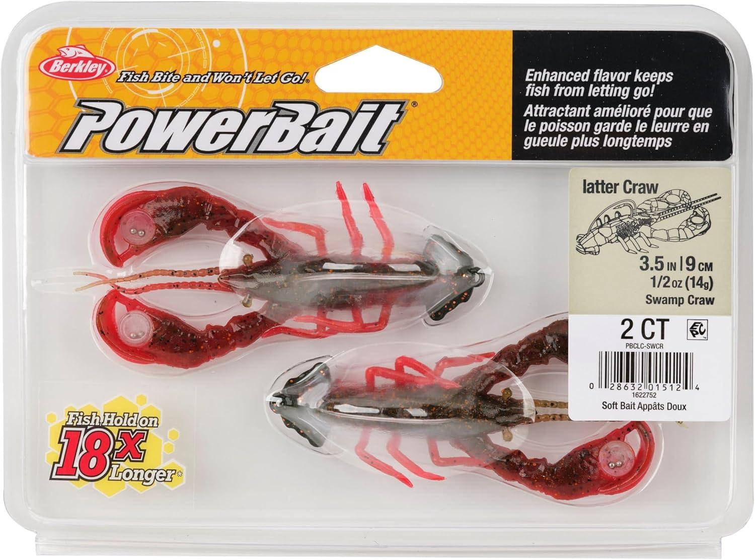 imageBerkley PowerBait Clatter Craw Fishing Soft BaitSwamp Craw