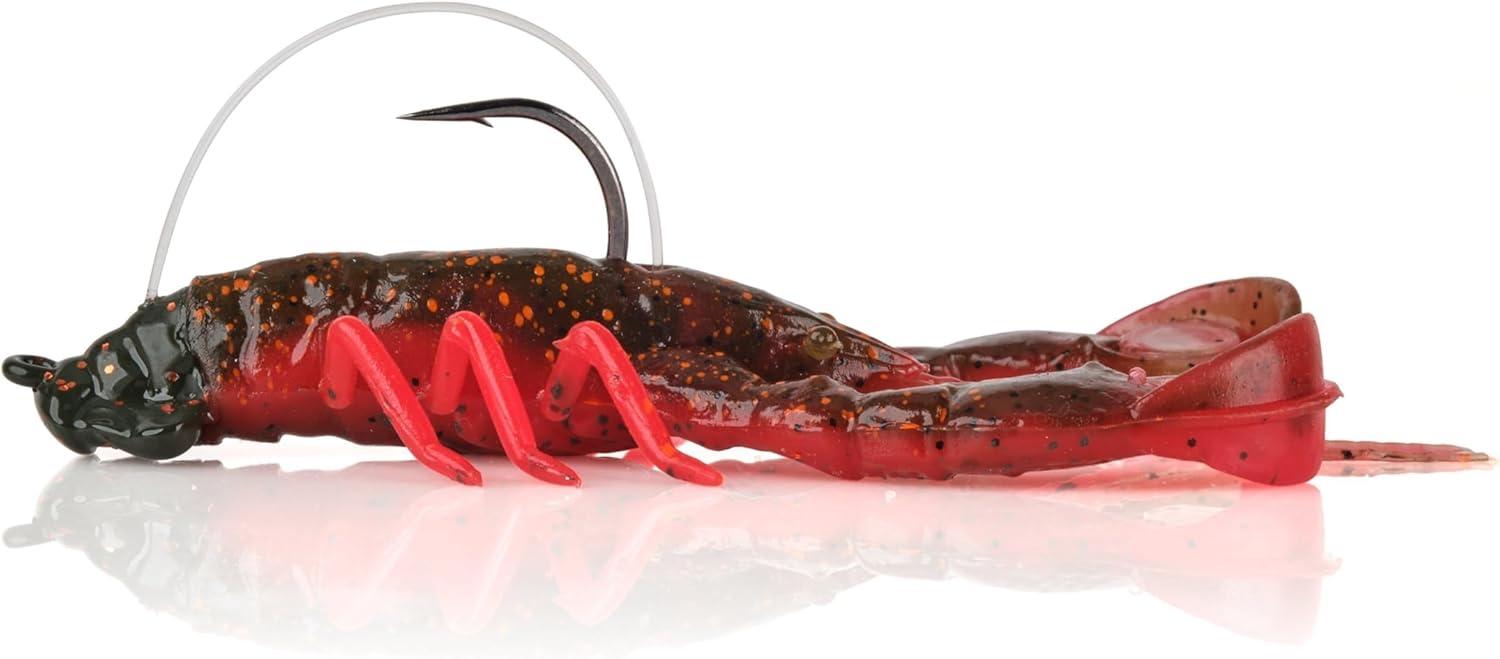 imageBerkley PowerBait Clatter Craw Fishing Soft BaitWatermelon Red