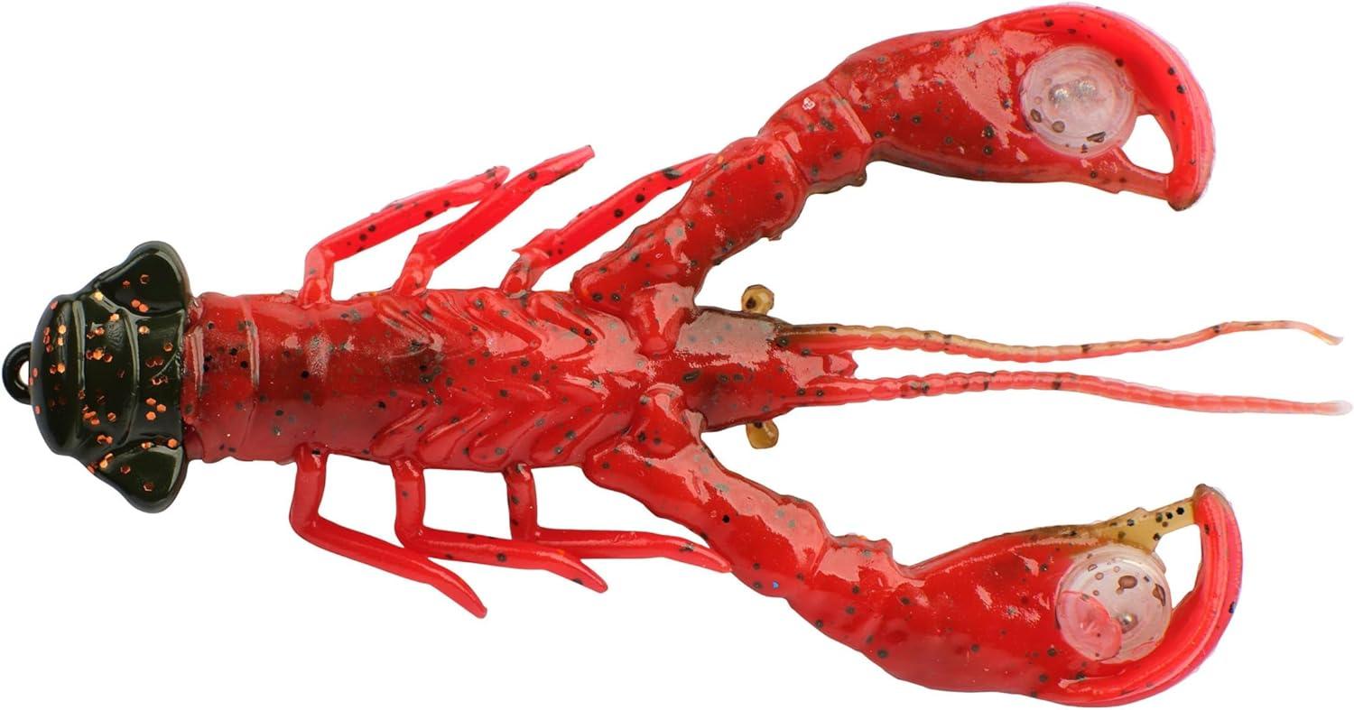 imageBerkley PowerBait Clatter Craw Fishing Soft BaitWatermelon Red