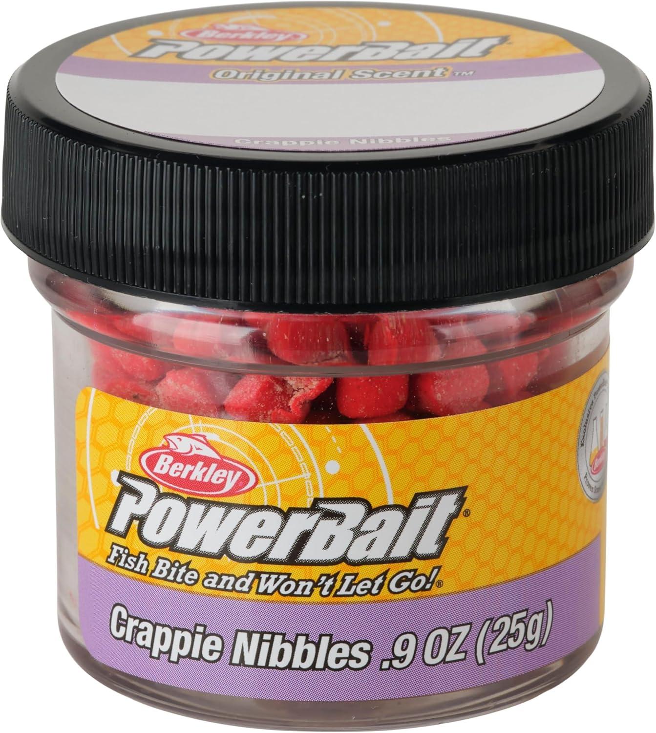 imageBerkley PowerBait Crappie Nibbles Dough Fishing BaitFluorescent Red