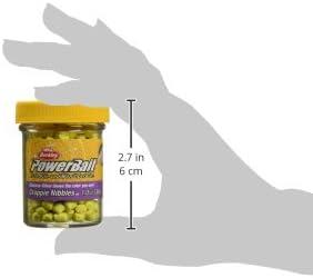 imageBerkley PowerBait Crappie Nibbles Dough Fishing BaitGlow Yellow